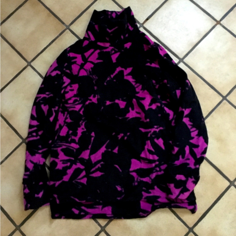 Comfort Code by Cuddl Duds Fleece Mock Neck NWOT SMALL